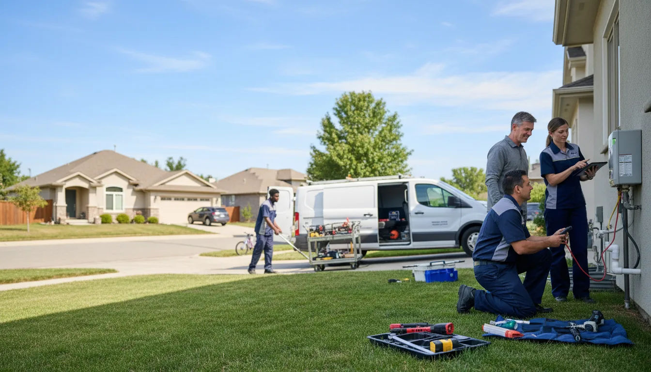 Tankless water heater service in Pinon Hills, CA
